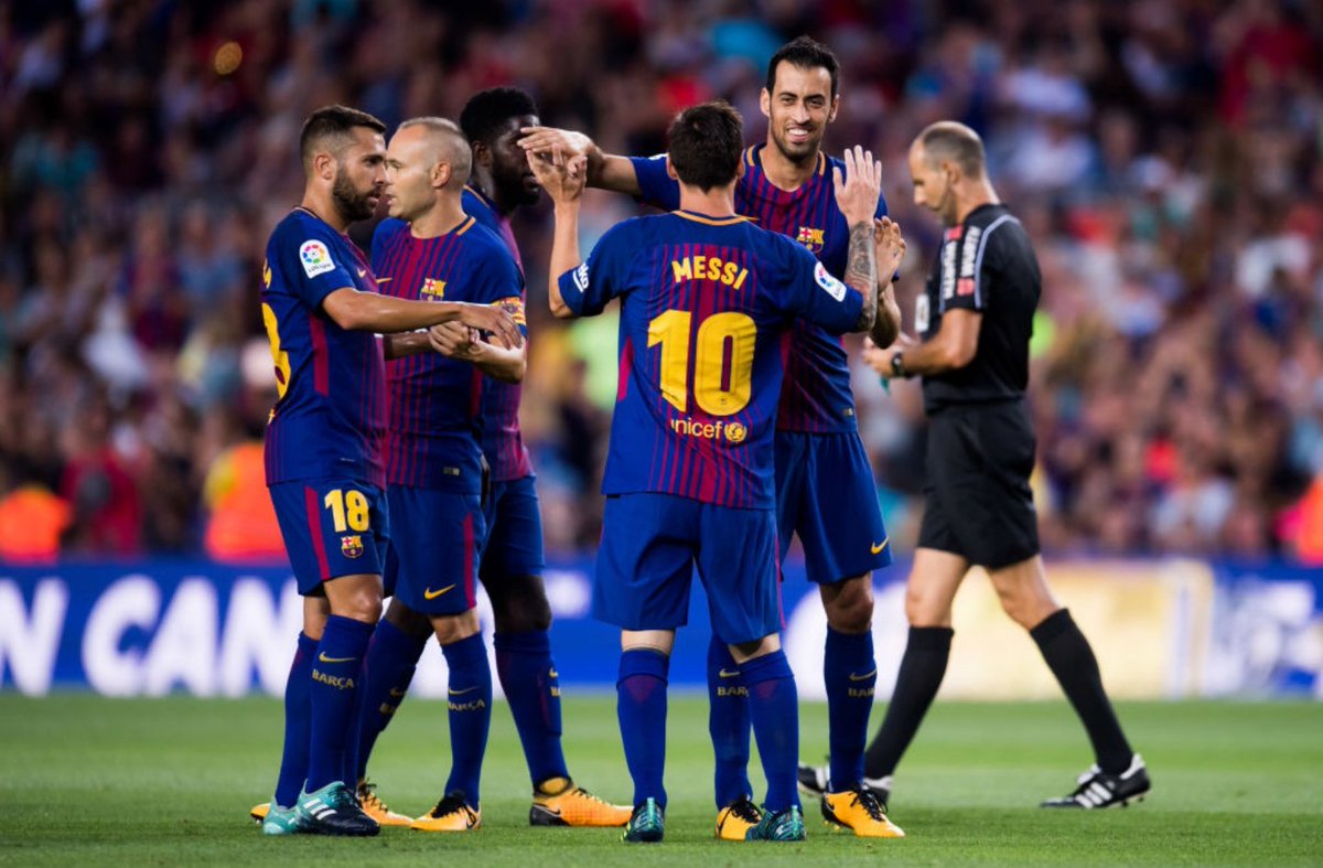 فريق برشلونة الإسبانى فريق برشلونة الإسبانى