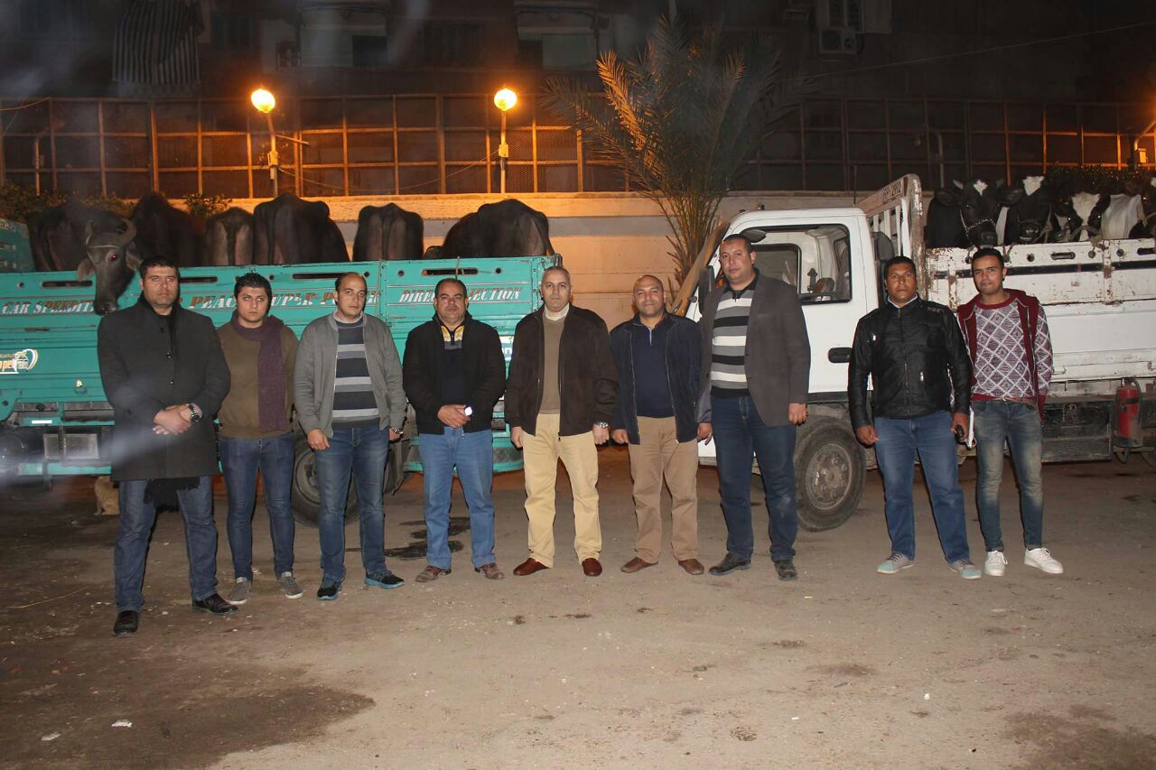 ضباط امن دمياط والمضبوطات