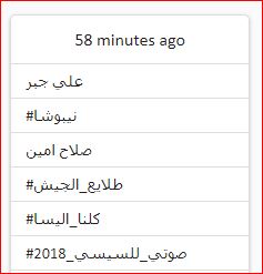 ًوتى للسيسى