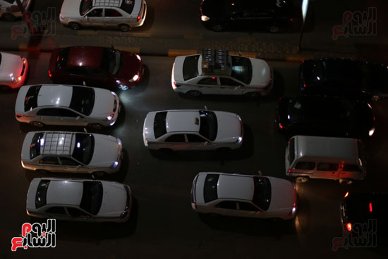 تباطؤ حركة المرور على المحاور