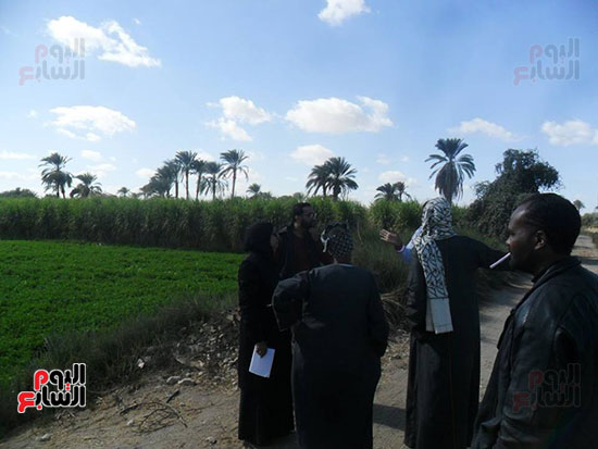  حصر الأراضى المطلوب تقنينها فى الأقصر