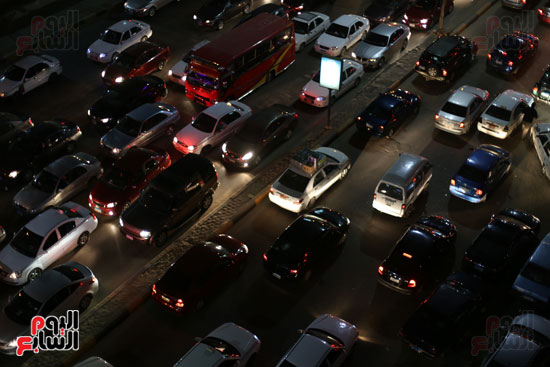 كثافات مرورية عالية