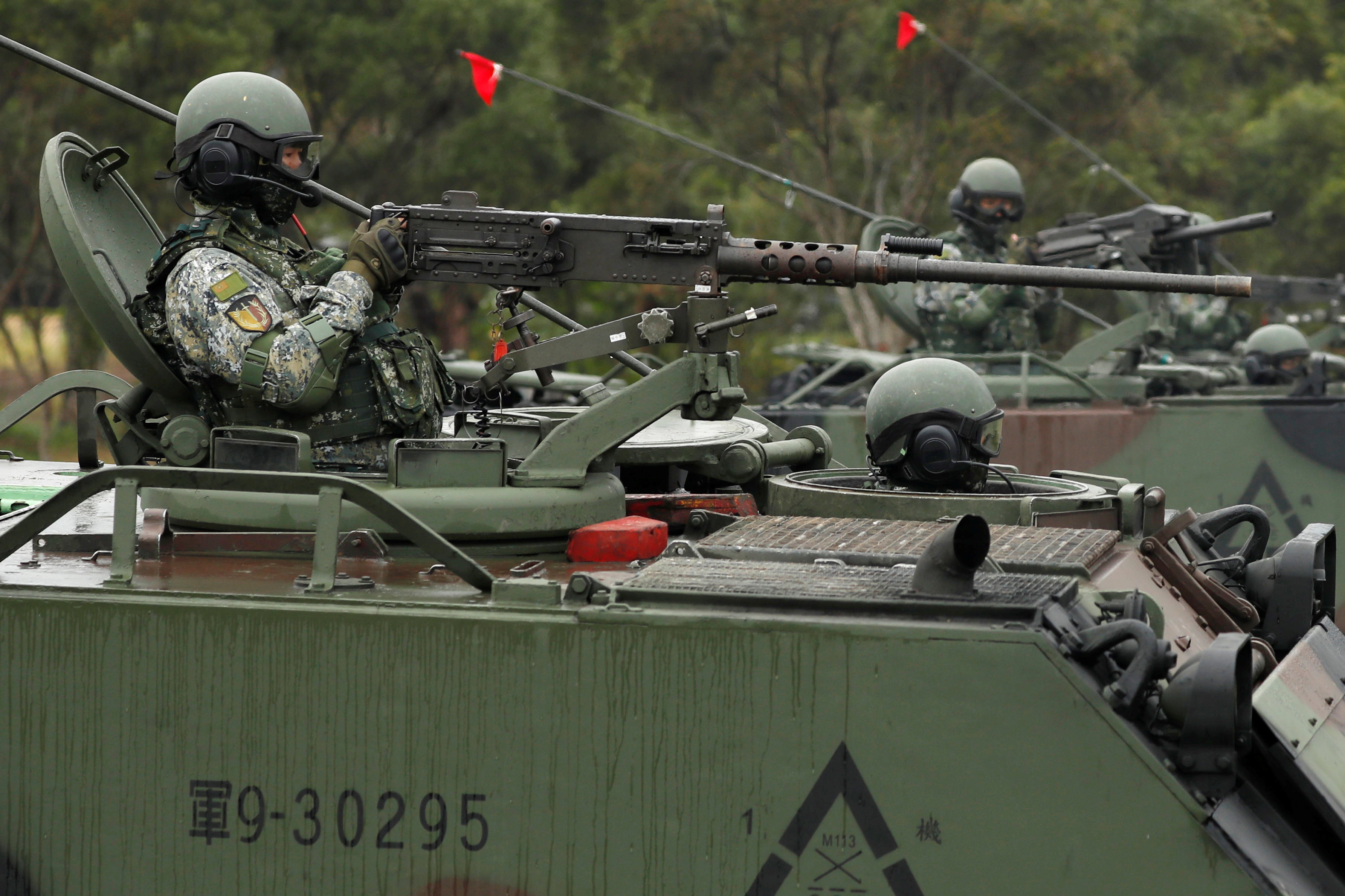 عناصر المشاة فى الجيش التايوانى