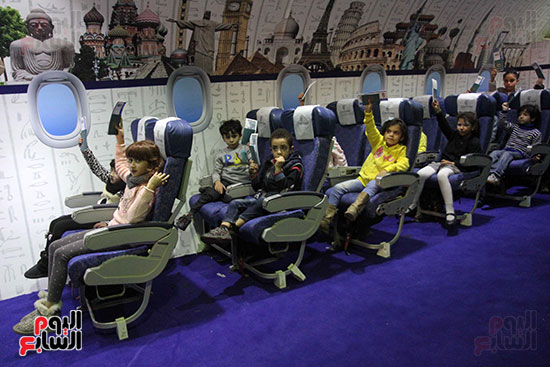 مصر للطيران تعلم الأطفال قواعد السفر (1)