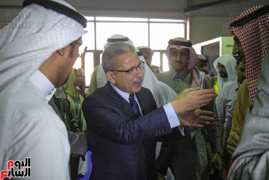 افتتاح الجناح السعودى بمعرض الكتاب (8)