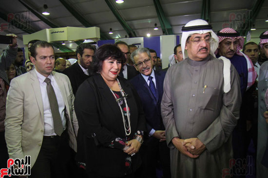 افتتاح الجناح السعودى بمعرض الكتاب (3)