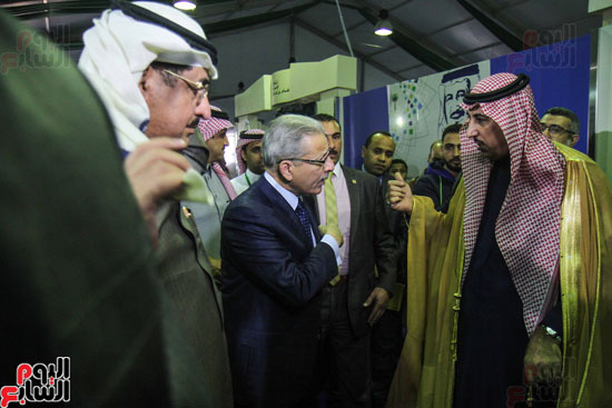 افتتاح الجناح السعودى بمعرض الكتاب (9)