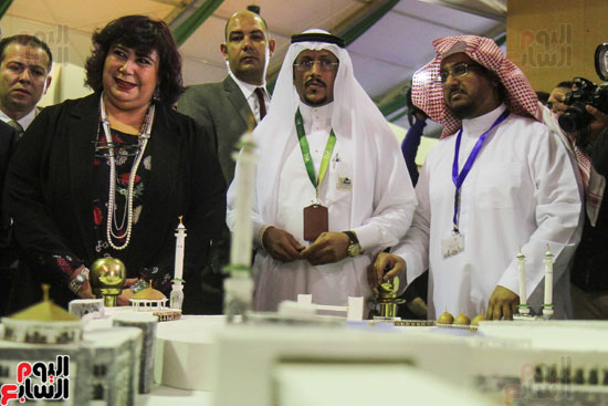 افتتاح الجناح السعودى بمعرض الكتاب (5)