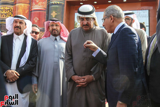 افتتاح الجناح السعودى بمعرض الكتاب (16)