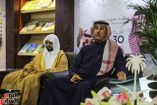 افتتاح الجناح السعودى بمعرض الكتاب (11)