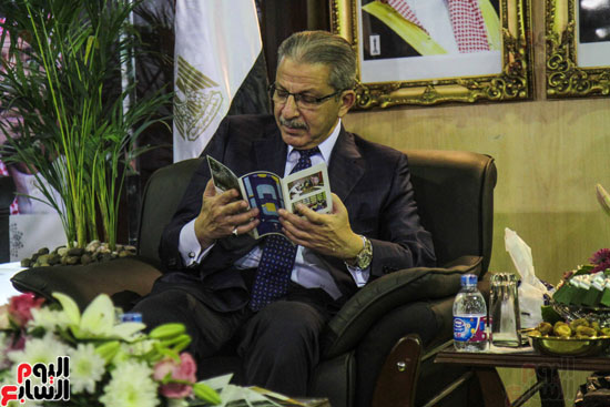 افتتاح الجناح السعودى بمعرض الكتاب (12)