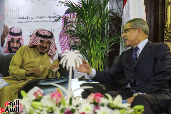 افتتاح الجناح السعودى بمعرض الكتاب (13)