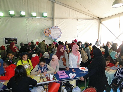 مخيم طفل قصور الثقافة يقدم مسابقات وورش وعروض فنية بمعرض الكتاب (15) - Copy