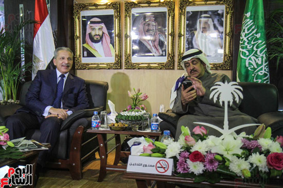 افتتاح الجناح السعودى بمعرض الكتاب (10)
