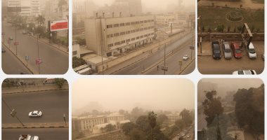 الطقس السيئ يضرب محافظات مصر