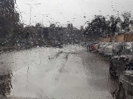 الامطار فى بورسعيد