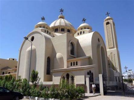 5-           كنيسة العذراء بدمياط الجديدة