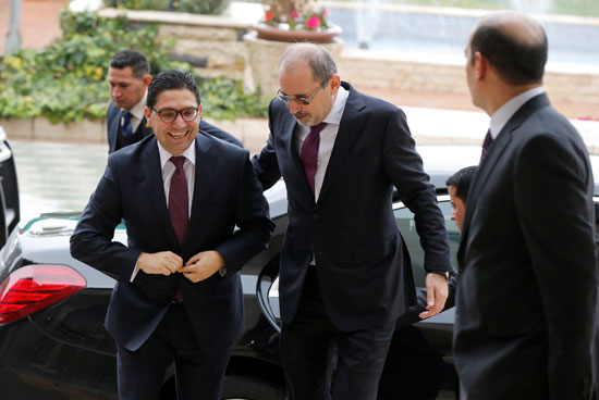 وصول وزير خارجية المغرب لاجتماع بحث أزمة القدس