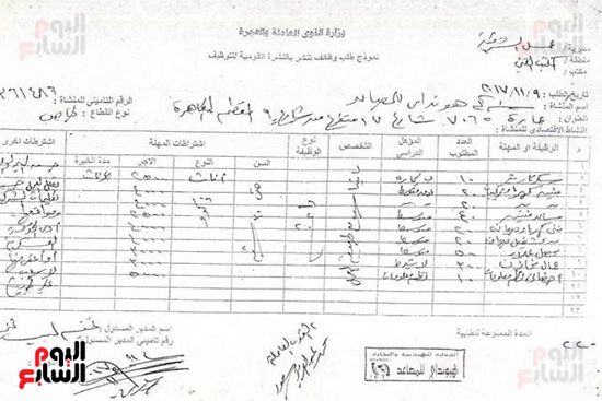 بيان فرصة العمل (13)
