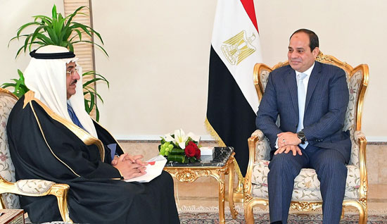 الرئيس يستقبل السيد عصام بن سعيد وزير الخدمة المدنية وعضو مجلس الوزراء السعودي‎ (1)