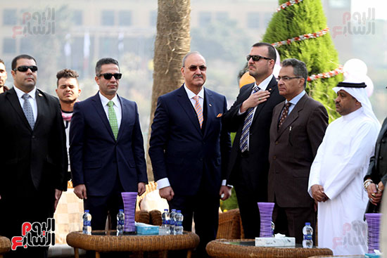 جانب من الحضور فى احتفالية السفارة العراقية بمصر