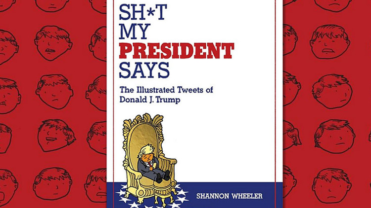 كتاب كاريكاتير عن ترامب