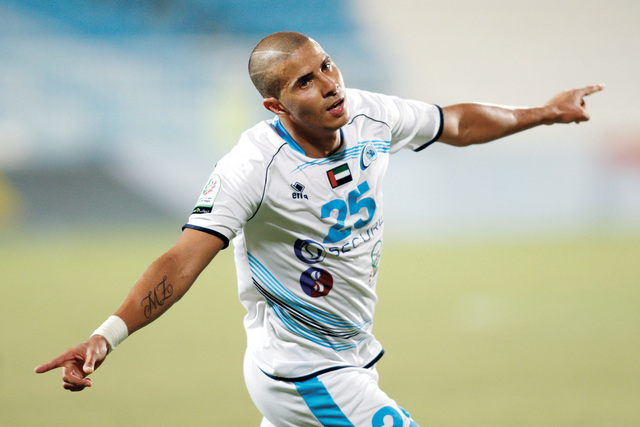 محمد زيدان لاعب بني ياس الاماراتي