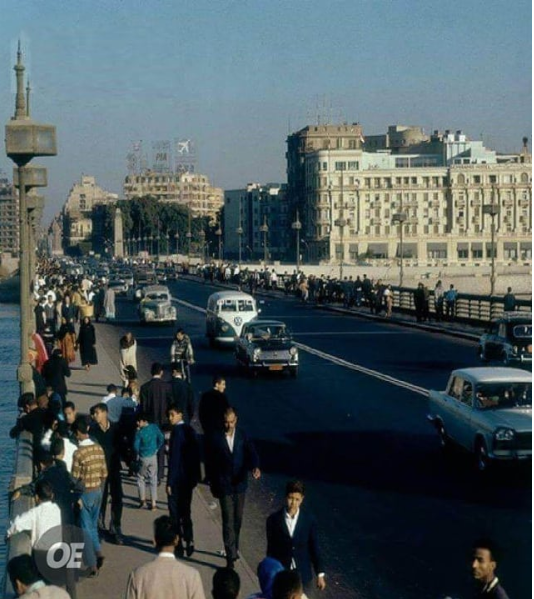 كوبرى قصر النيل 1960
