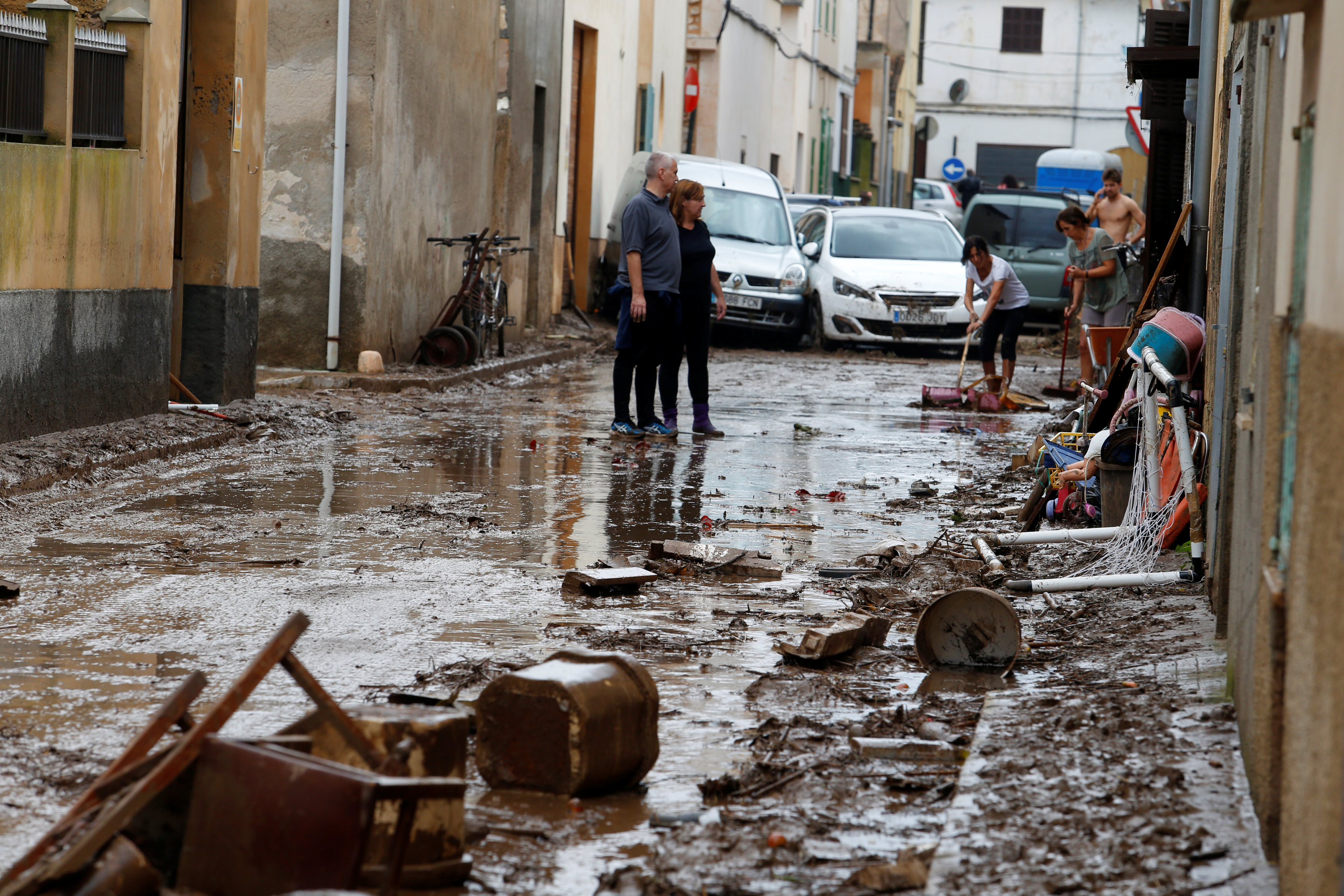 الفيضانات غيرت شكل الحياة داخل أسبانيا
