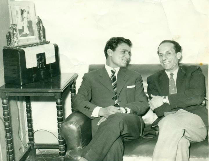 والد محمد صبحى مع عبد الحليم حافظ