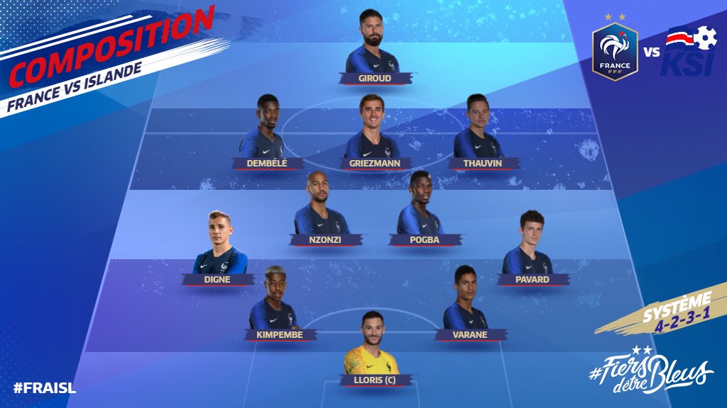 تشكيل منتخب فرنسا