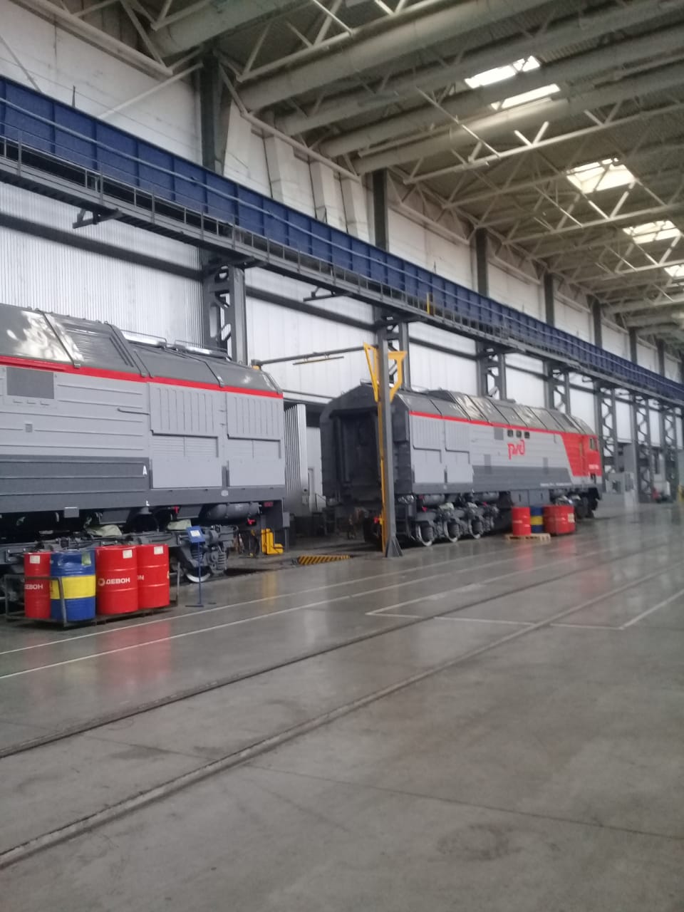  جولة لليوم السابع بمصنع جرارات السكة الحديد الروسى (2)