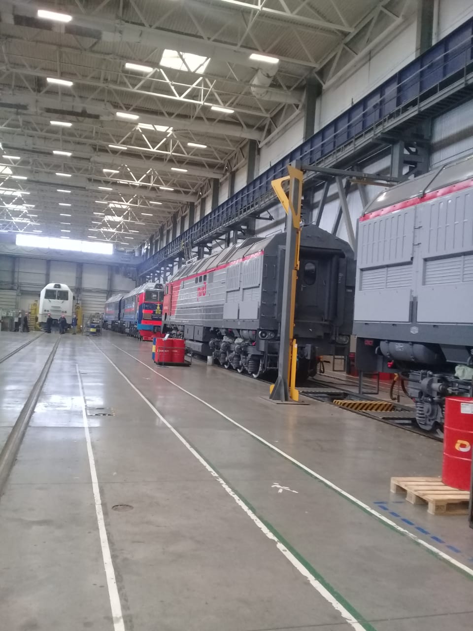  جولة لليوم السابع بمصنع جرارات السكة الحديد الروسى (5)