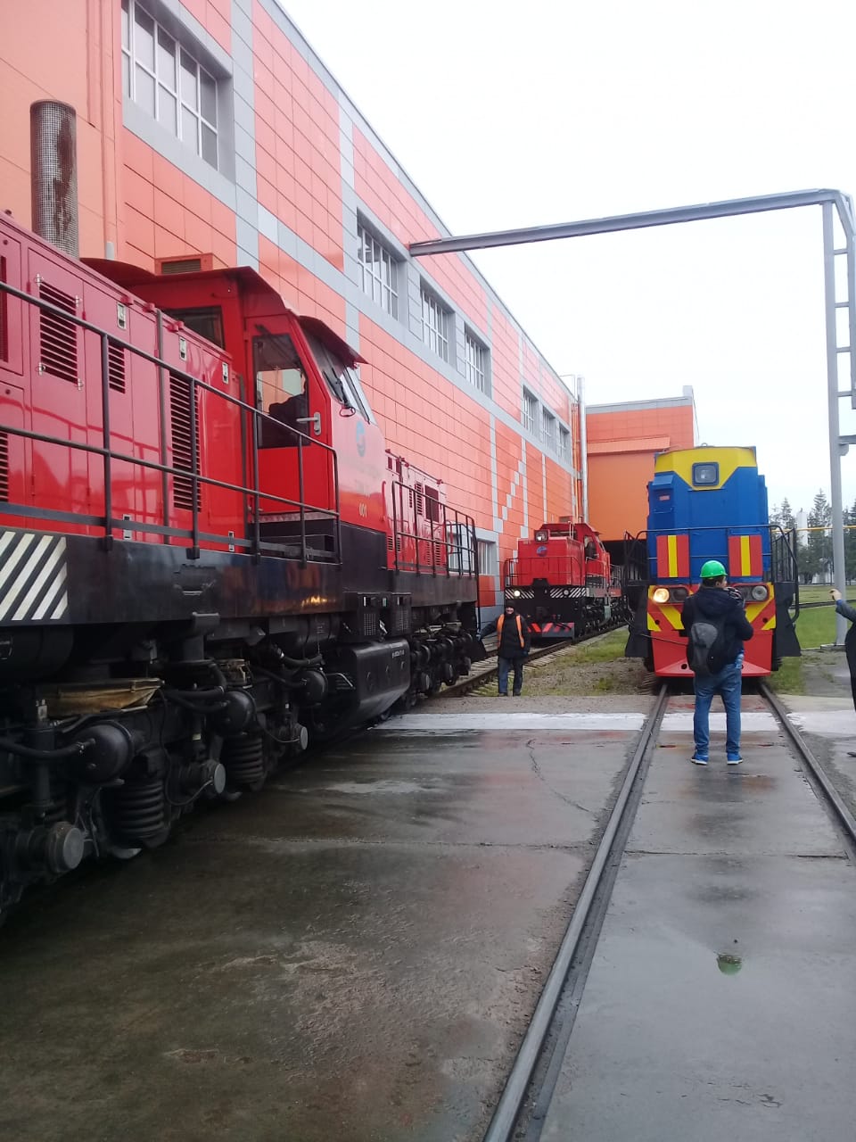  جولة لليوم السابع بمصنع جرارات السكة الحديد الروسى (23)