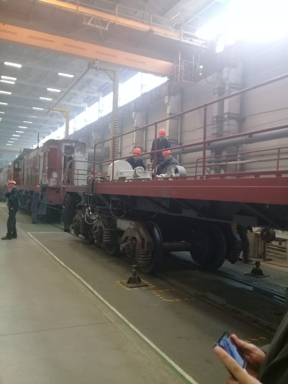  جولة لليوم السابع بمصنع جرارات السكة الحديد الروسى (27)