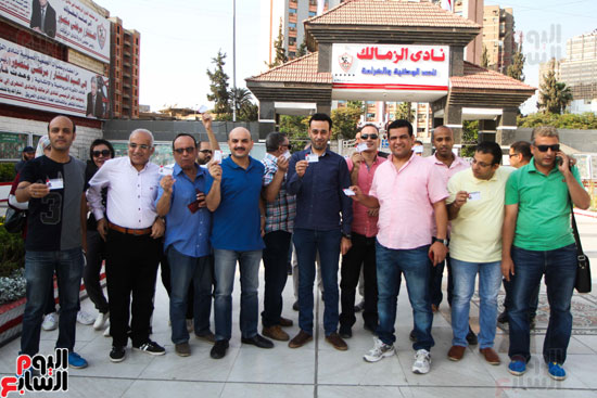 الصحفيين فى نادى الزمالك (6)