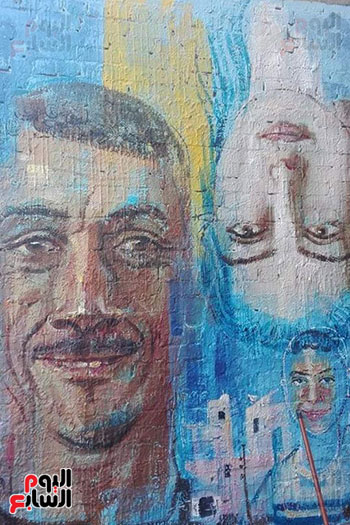 42 فنانا تشكيليا يبدعون لتوعية بخطورة الهجرة غير الشرعية بكفر الشيخ (8)