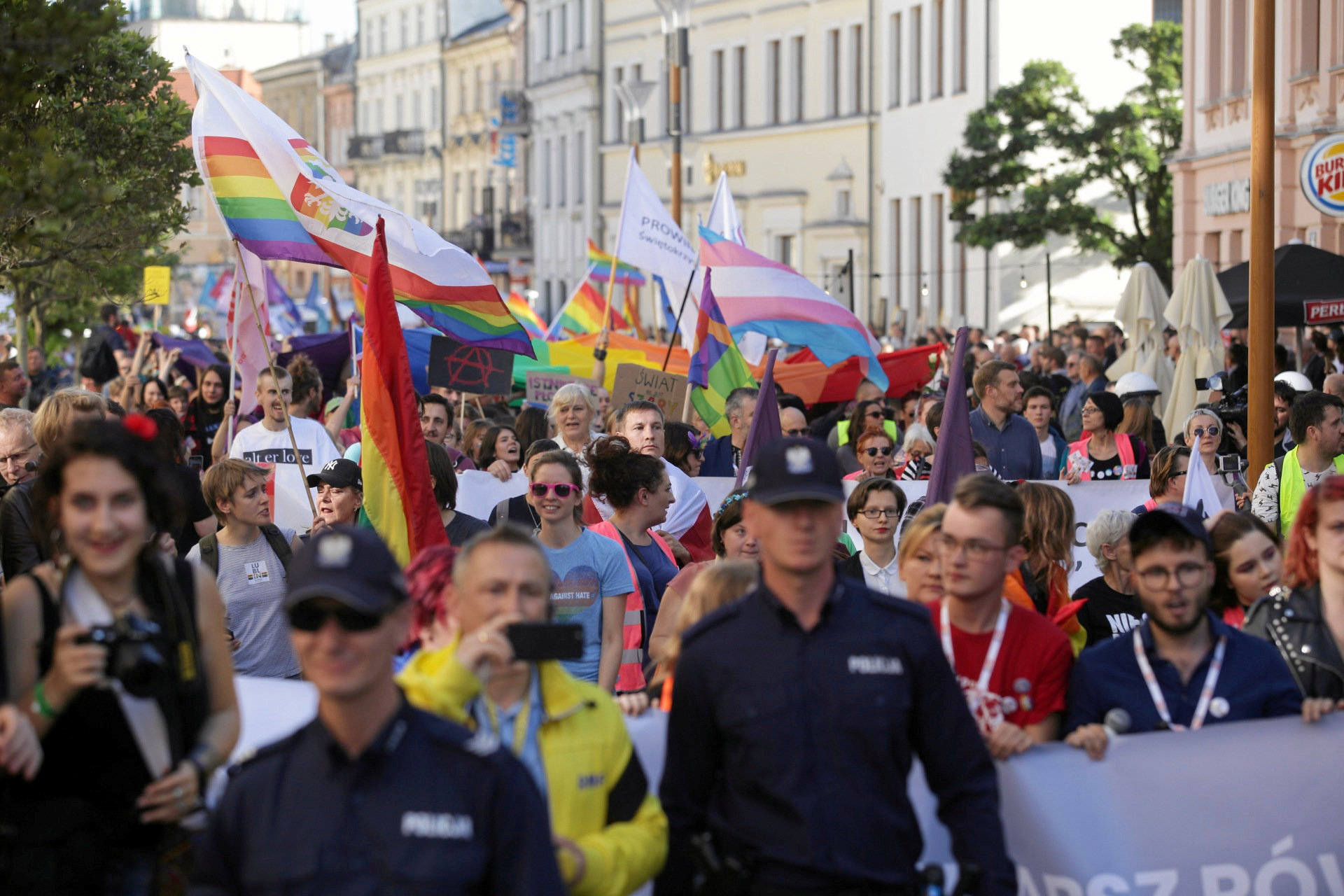 Парад в польше