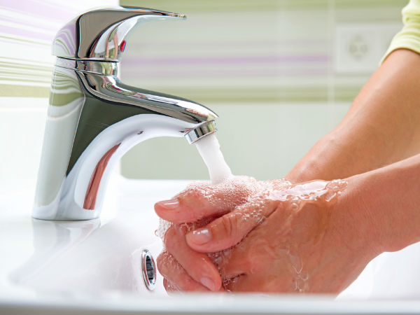 اغسل يديك جيدا لتجنب عدوى الامراض