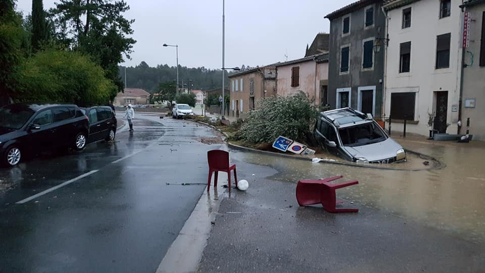 السيول أطاحت بكل شئ فى جنوب فرنسا