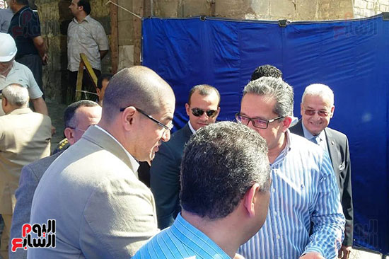 النائب محمد أبو حامد يشارك في افتتاح ترميم مسجد الظاهر بيبرس (12)