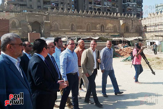 النائب محمد أبو حامد يشارك في افتتاح ترميم مسجد الظاهر بيبرس (6)