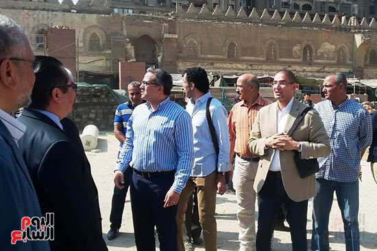 النائب محمد أبو حامد يشارك في افتتاح ترميم مسجد الظاهر بيبرس (11)