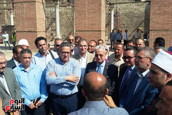 النائب محمد أبو حامد يشارك في افتتاح ترميم مسجد الظاهر بيبرس (4)