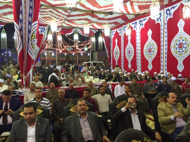 محافظ الغربية شهد احتفالية الطرق الصوفية بمولد السيد البدوى (5)