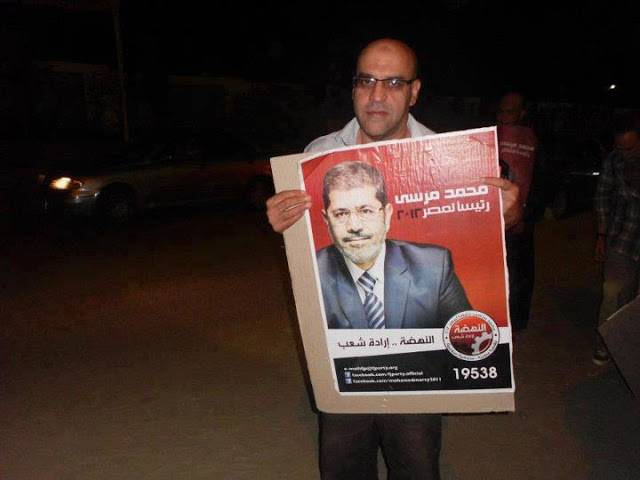 الممثل محمد شومان يدعم محمد مرسي رئيساً للجمهوريه