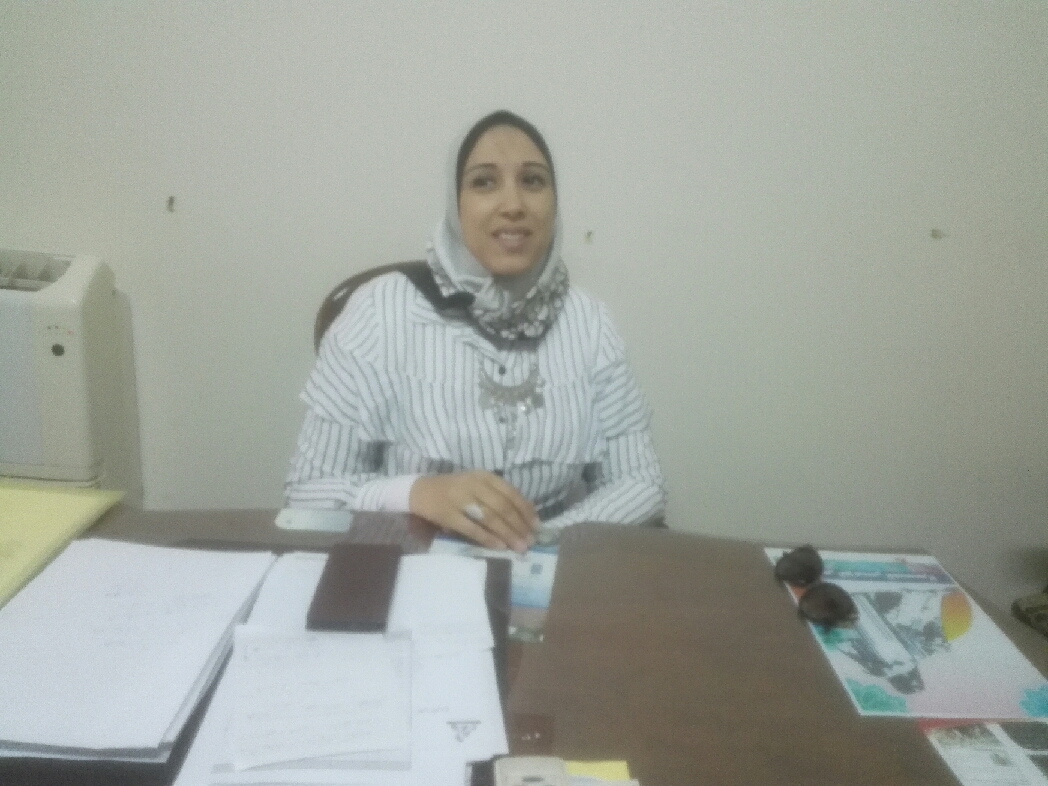 نارمين محمود مقررة المجلس القومى للمرأة ببنى سويف