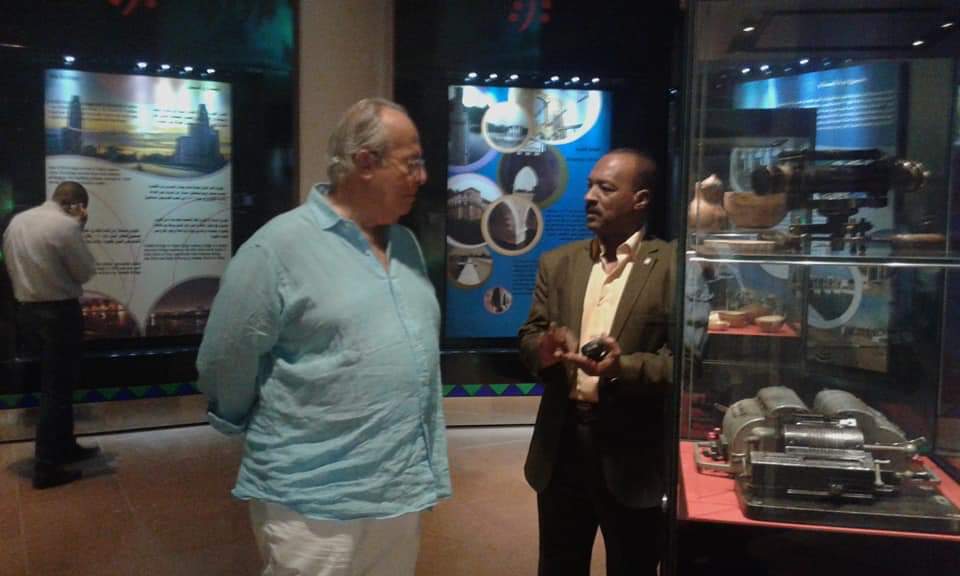 مدير متحف النيل يشرح مكونات المتحف