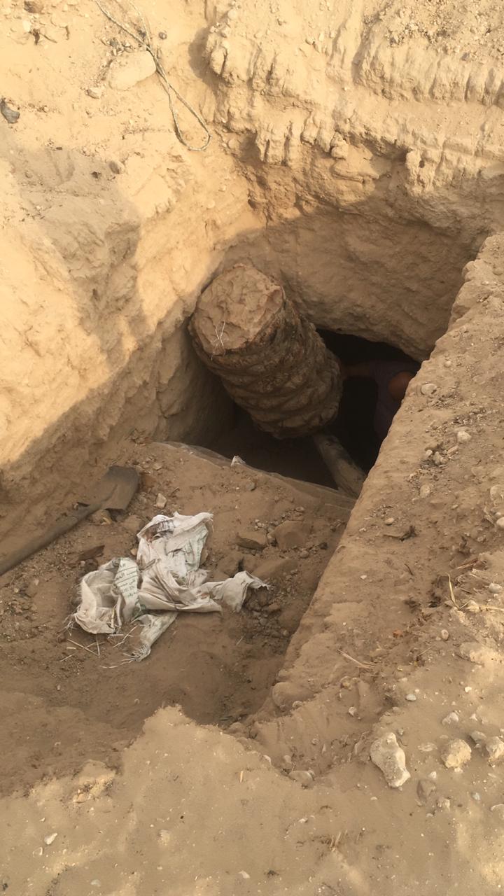 المقابر الأثرية المعثور عليها بسوهاج (1)