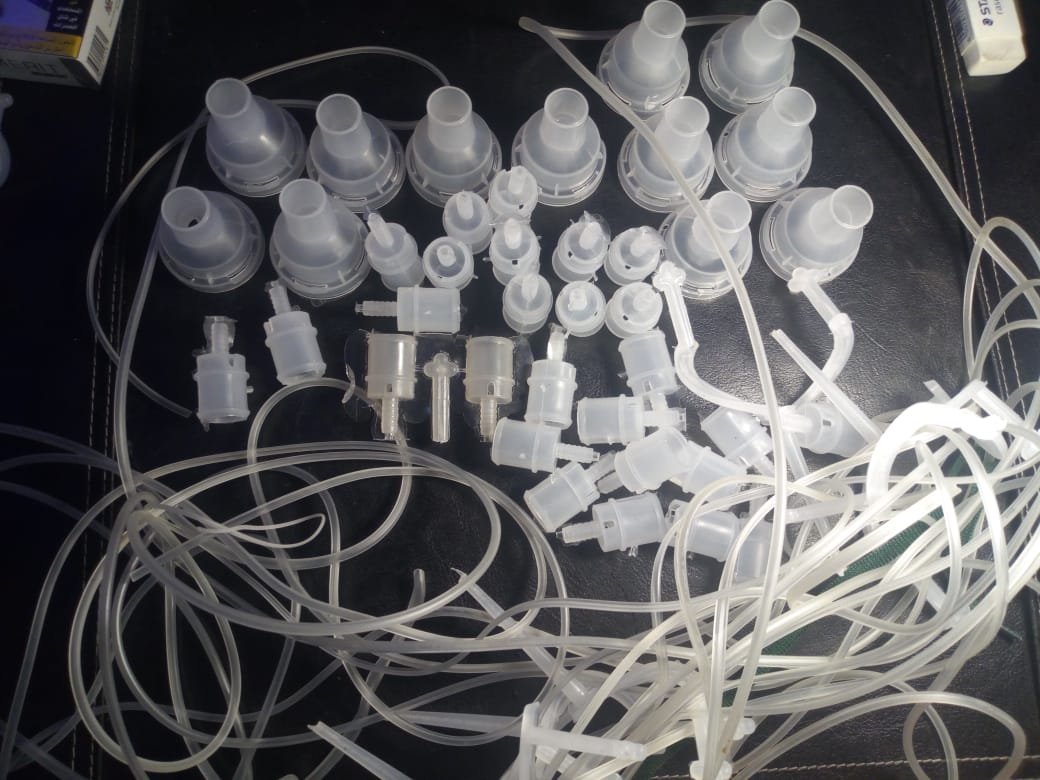 مستلزمات طبية مجهولة المصدر